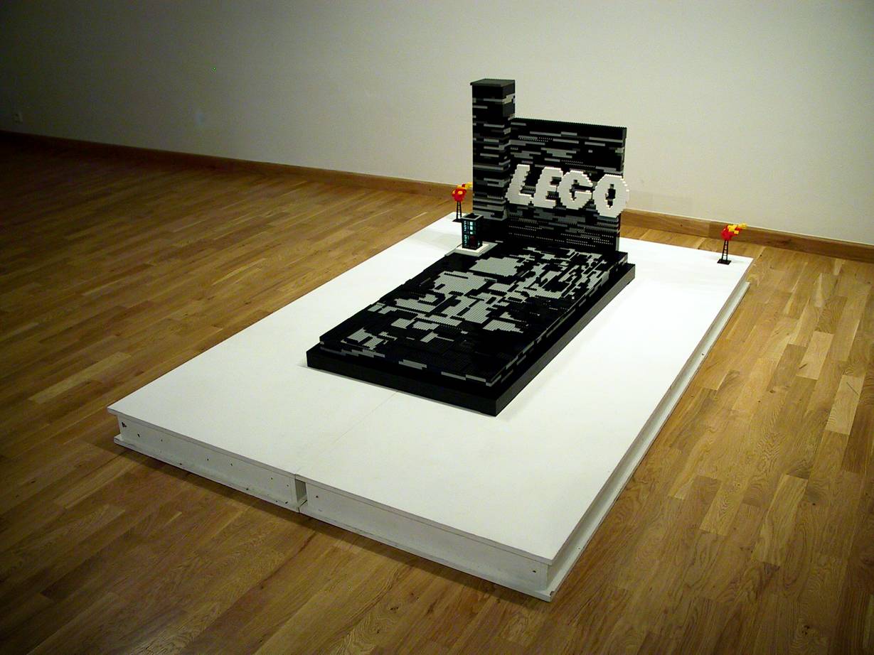 Lego Grave by Jan Kadlec