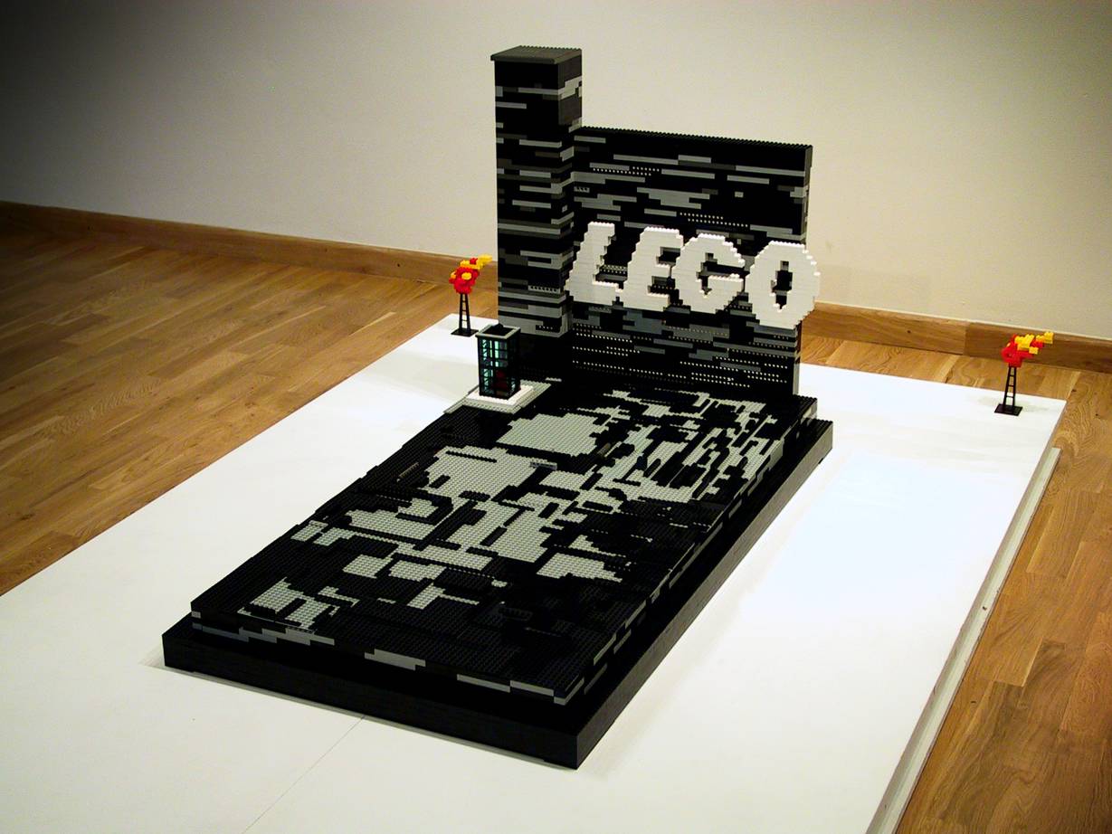 Lego Grave by Jan Kadlec