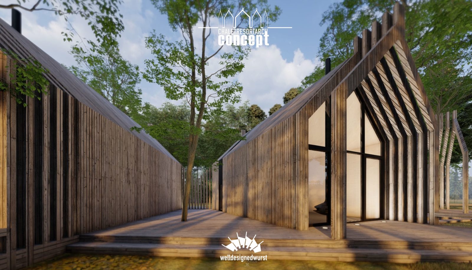 Chalets by Jan Kadlec